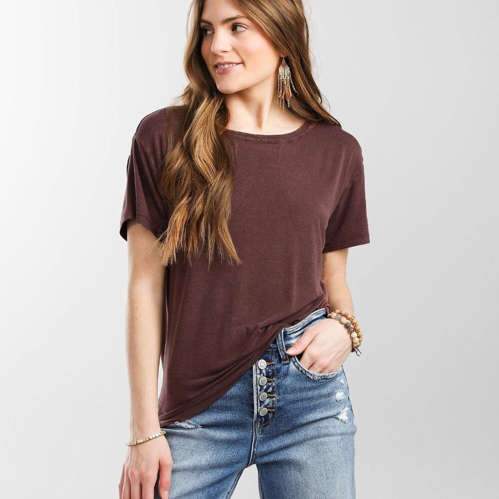 White Crow - Sandalwood Samantha Top T Shirt - Size Small NEW With TAGS